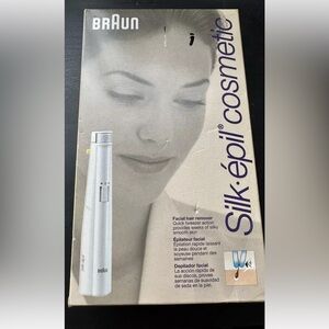 NIB EF20 Type 5293 Braun
Silk Epil Cosmetic Facial Hair
Remover Epilator B
